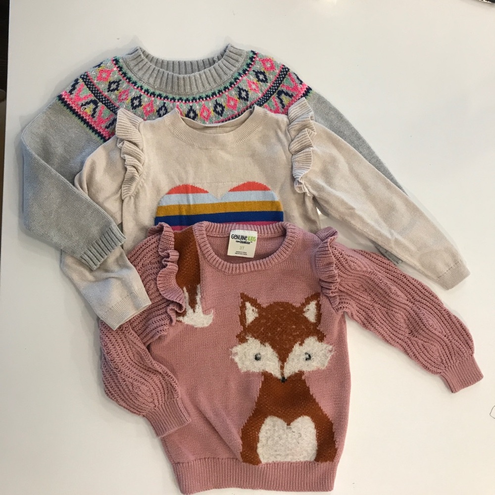 3T sweater bundle